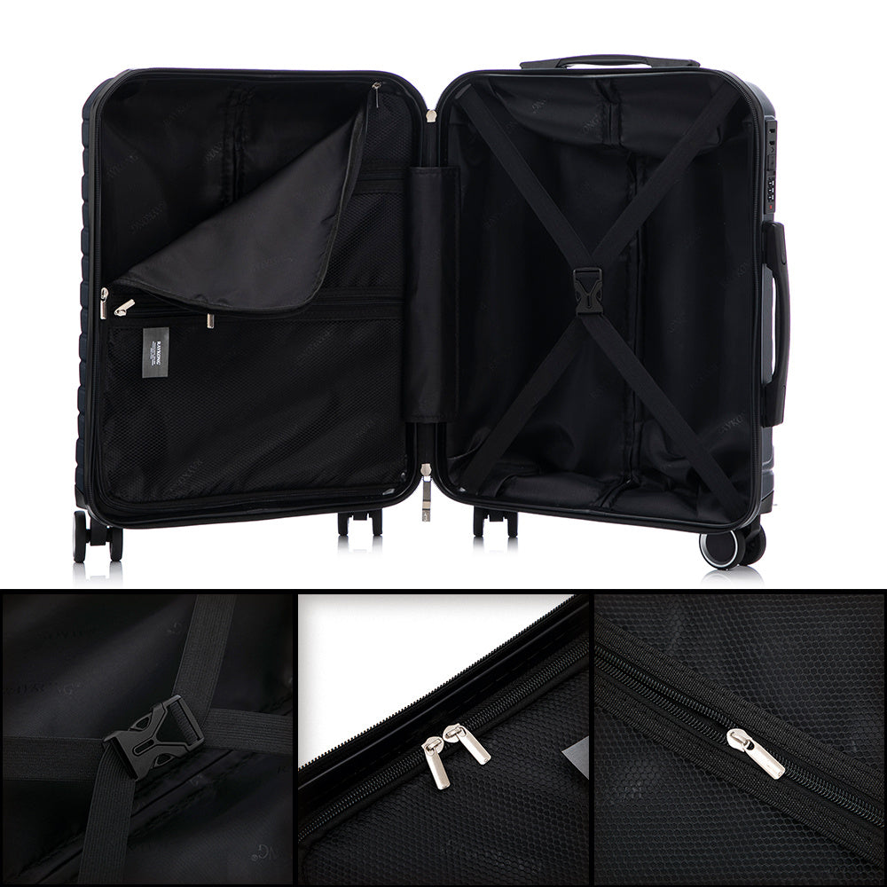 Porte-bagages, coque rigide ABS pour véhicule et déplacements – vue détaillée 12