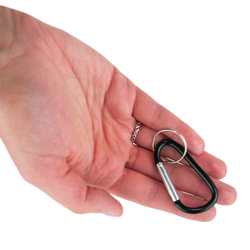 Porte-clés carabiné, métal pour véhicule et déplacements – vue détaillée 6