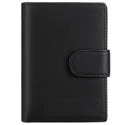 Portefeuille en Cuir Véritable, Orange pour véhicule et déplacements – vue détaillée 3