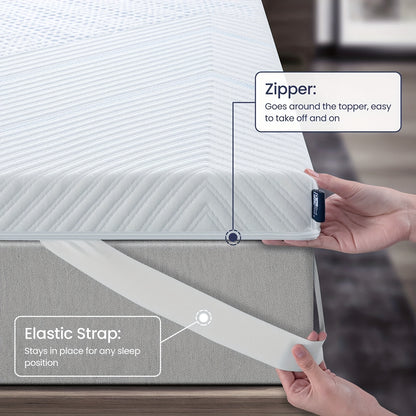 Protège-matelas, lavable pour chambre et lit – vue détaillée 2