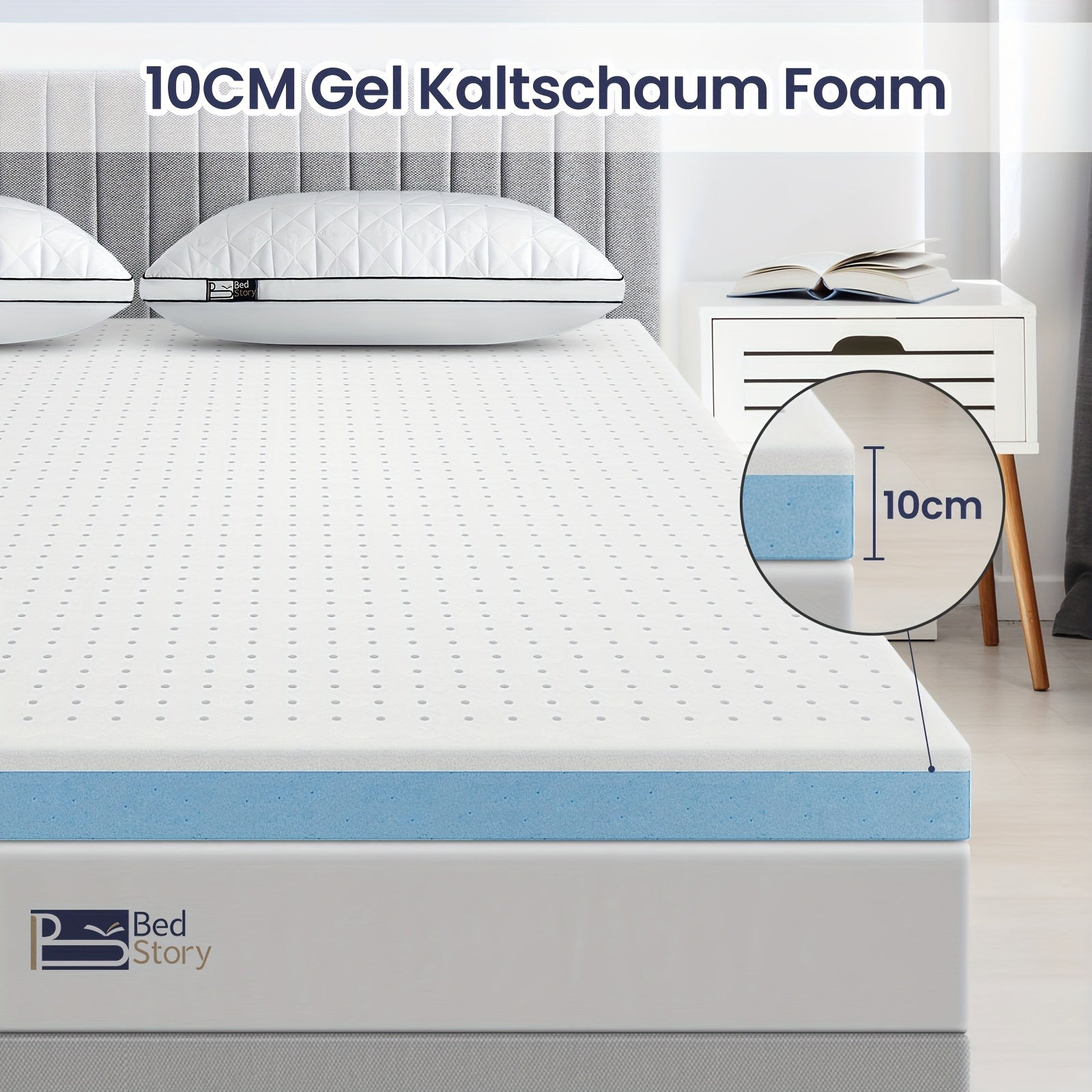 Protège-matelas, lavable pour chambre et lit – vue détaillée 4