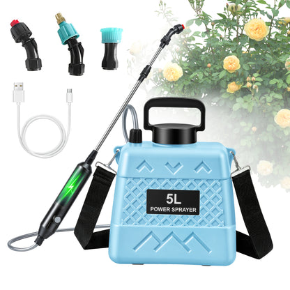 Pulvérisateur électrique, rechargeable pour jardin et terrasse – vue détaillée 5