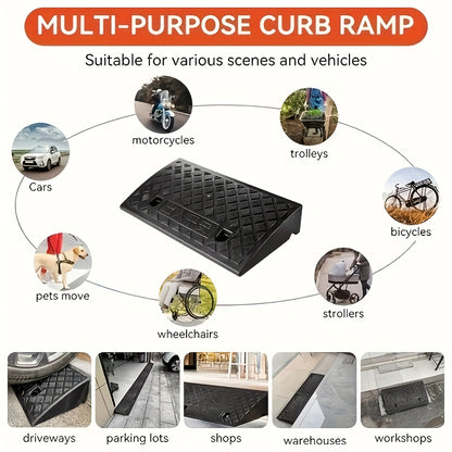 Rampe portable pour véhicules, plastique pour voiture et moto – vue détaillée 7
