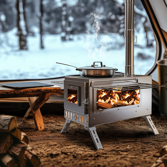 Réchauds portables, acier inoxydable pour cuisine et coin repas – vue principale