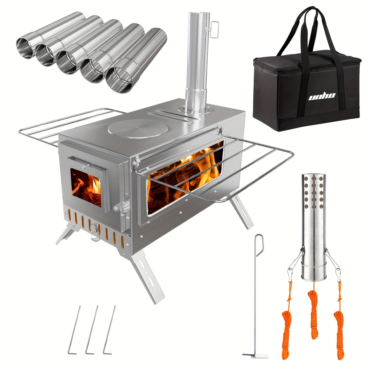 Réchauds portables, acier inoxydable pour cuisine et coin repas – vue détaillée 5