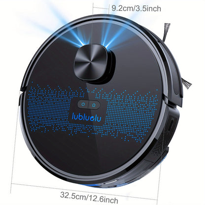 Robot aspirateur laveur, 24 Zones Interdites pour Poils d'Animaux pour nettoyage domestique et cuisine – vue détaillée 2