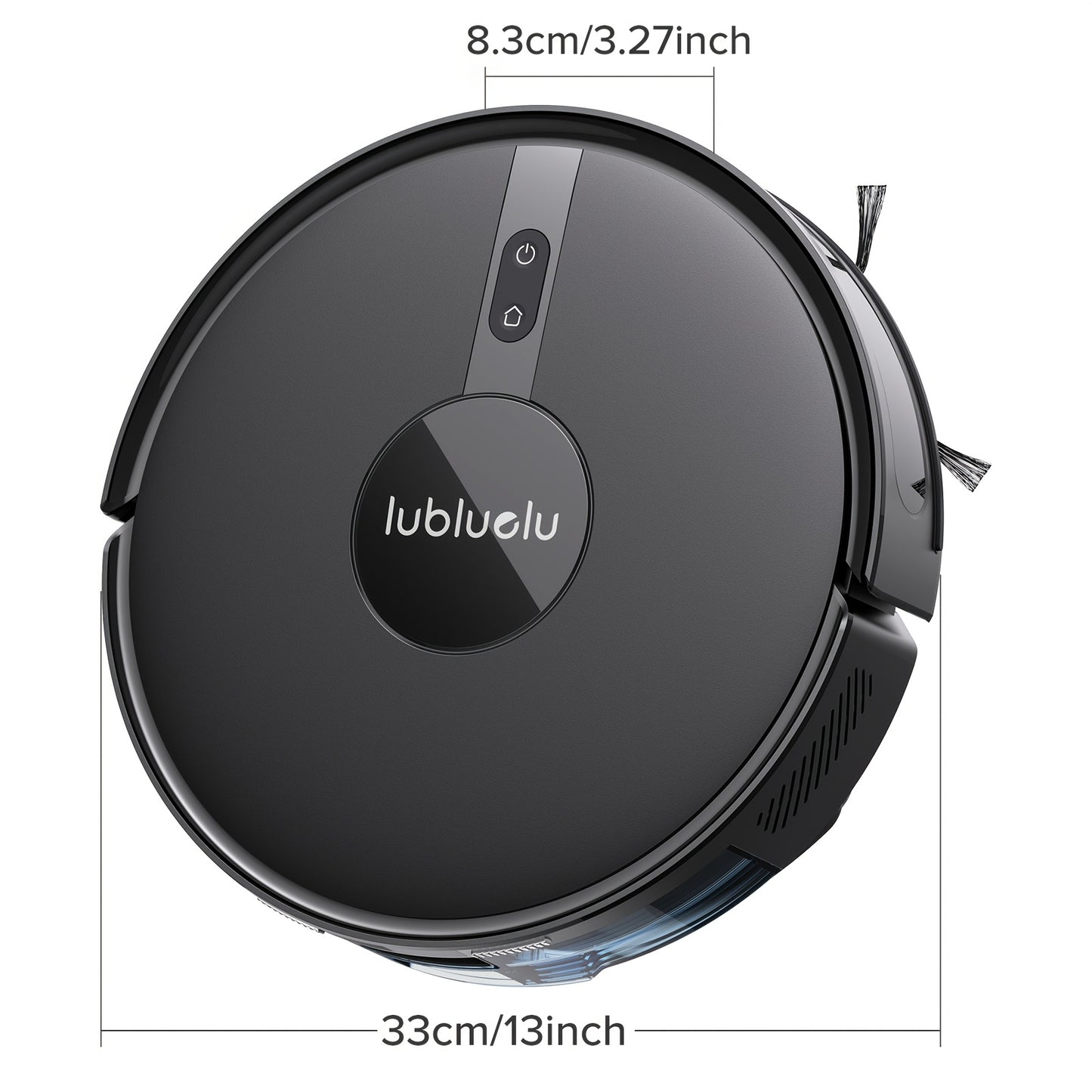 Robot aspirateur laveur, 9,98cm pour nettoyage domestique et cuisine – vue principale