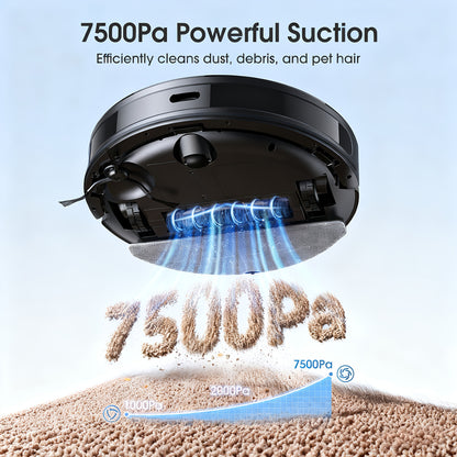 Robot aspirateur laveur, 9,98cm pour nettoyage domestique et cuisine – vue détaillée 2