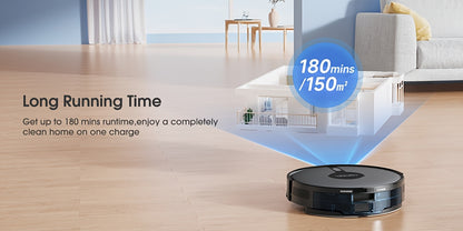 Robot aspirateur laveur, 9,98cm pour nettoyage domestique et cuisine – vue détaillée 15