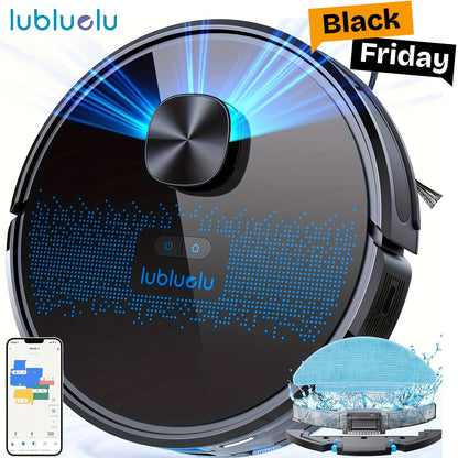 Robot aspirateur laveur, Aspirateur Robotique 3-en-1 pour cuisine et nettoyage domestique – vue principale
