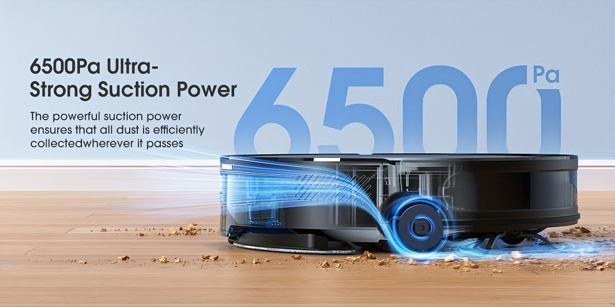 Robot aspirateur laveur, Aspirateur Robotique 3 en 1 pour nettoyage domestique – vue détaillée 17