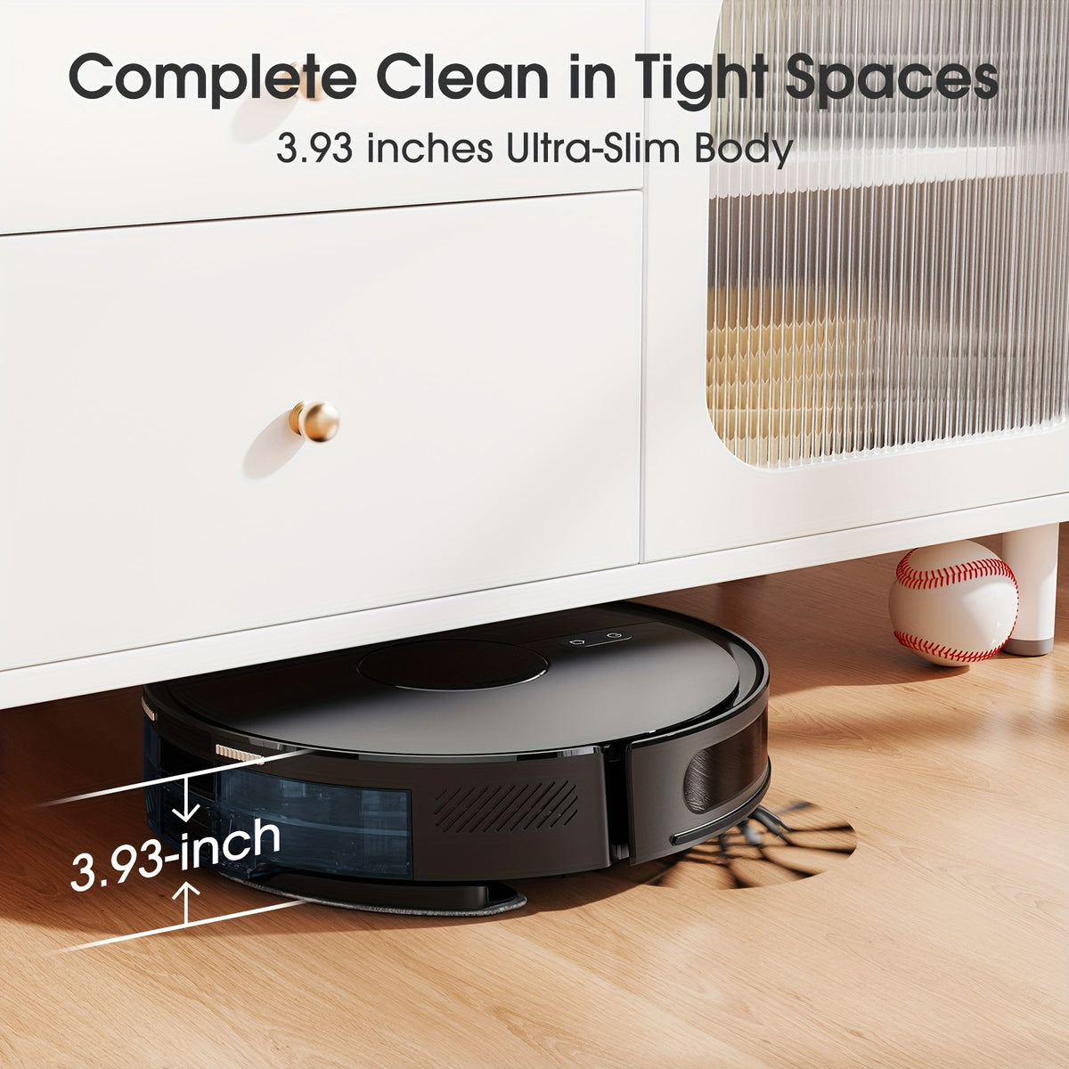 Robot aspirateur laveur, Black2-B40 pour nettoyage domestique et cuisine – vue détaillée 11