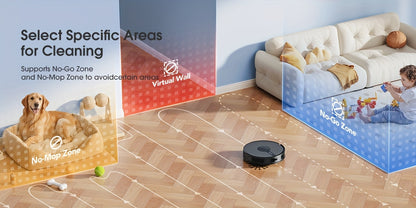 Robot aspirateur laveur, Black2-B40 pour nettoyage domestique et cuisine – vue détaillée 20