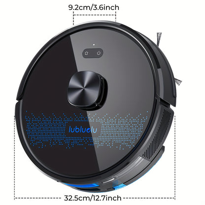 Robot aspirateur laveur, Lubluelu SL60Ultra Aspirateur Robotique pour nettoyage domestique et cuisine – vue principale