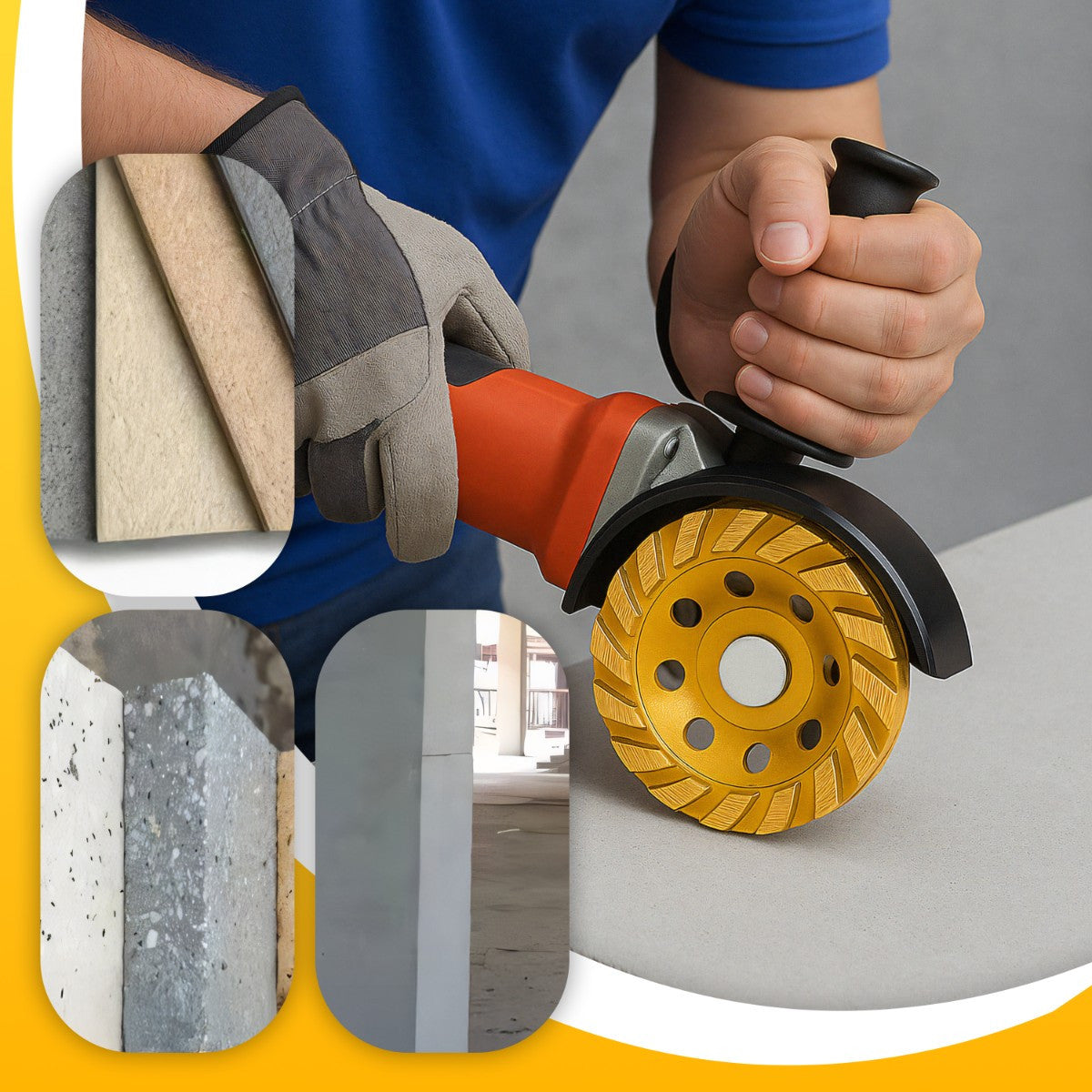 Roues de mesure, céramique pour le Meulage de Béton et le Traitement des Matéri – vue détaillée 2