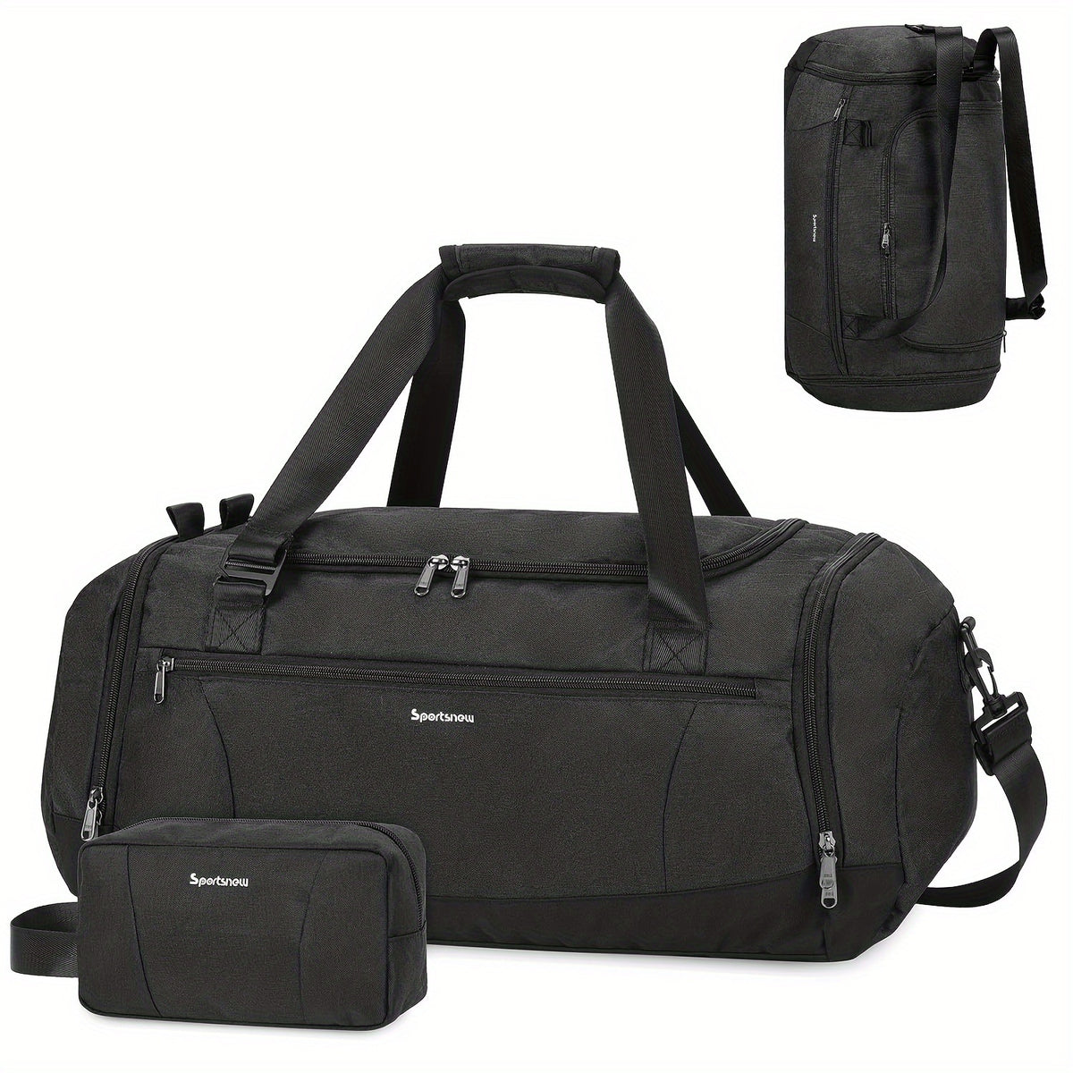 Sac à dos, Bleu marine pour quotidien et école – vue détaillée 11