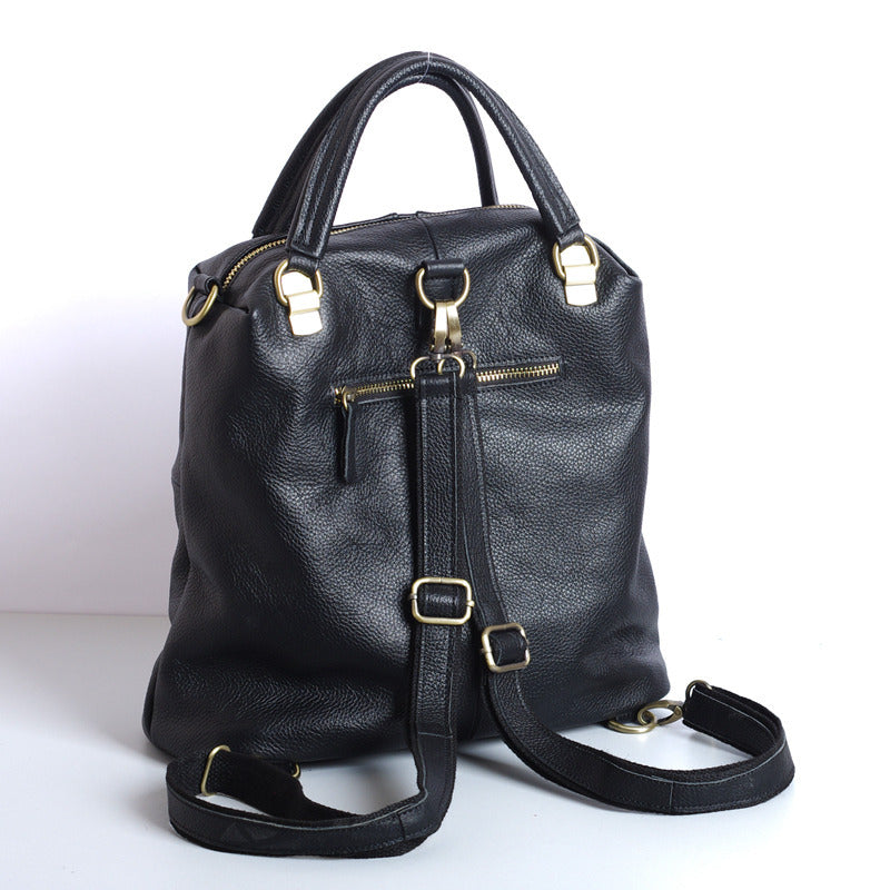 Sac à dos, cuir pour quotidien et école – vue détaillée 2