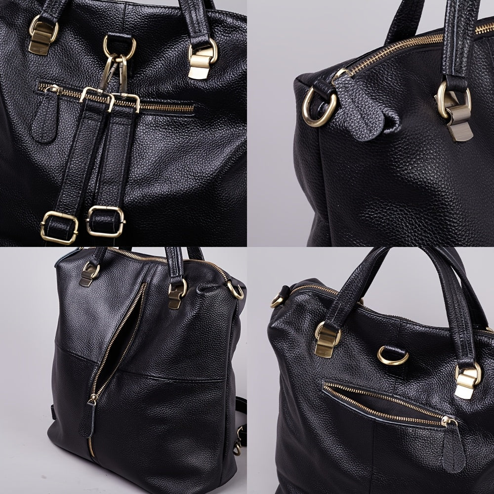 Sac à dos, cuir pour quotidien et école – vue détaillée 8