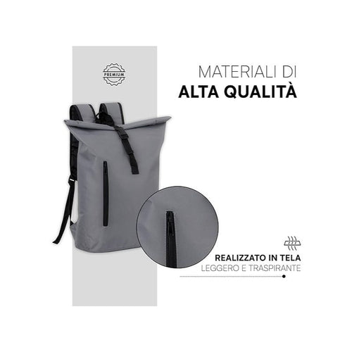 Sac à dos, GRIS pour quotidien – vue principale