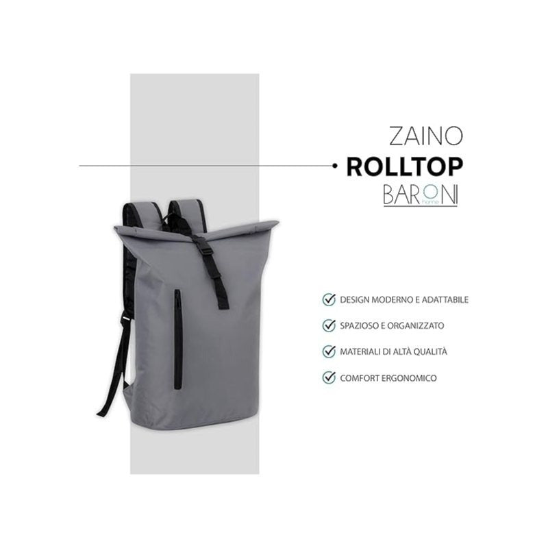 Sac à dos, GRIS pour quotidien – vue détaillée 2