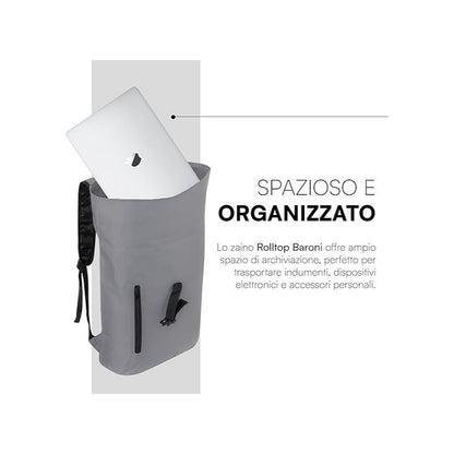 Sac à dos, GRIS pour quotidien – vue détaillée 6