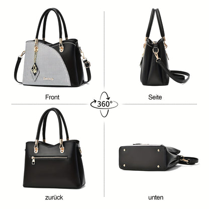 Sac à main, Gris et noir pour femme et quotidien – vue détaillée 3