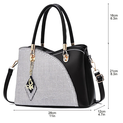 Sac à main, Gris et noir pour femme et quotidien – vue détaillée 5
