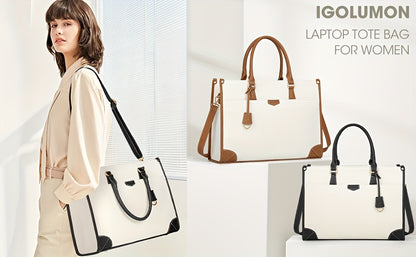 Sac à Main IGOLUMON, 39,62 cm pour Femme Sac d'Ordinateur Portable 39 et quotidien – vue détaillée 10