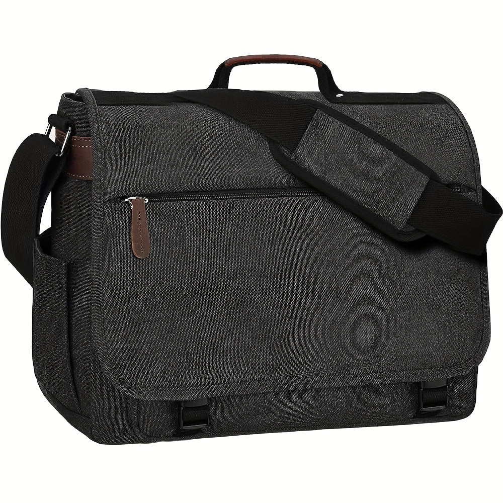 Sac Bandoulière Homme Eshow, 15,6 Pouces pour Ordinateur Portable 15 et quotidien – vue détaillée 8