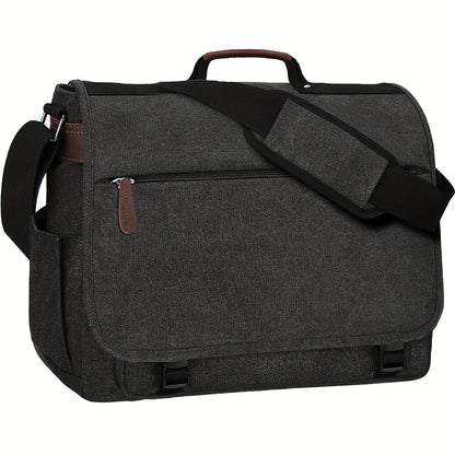Sac Bandoulière Homme Eshow, 15,6 Pouces pour Ordinateur Portable 15 et quotidien – vue détaillée 8