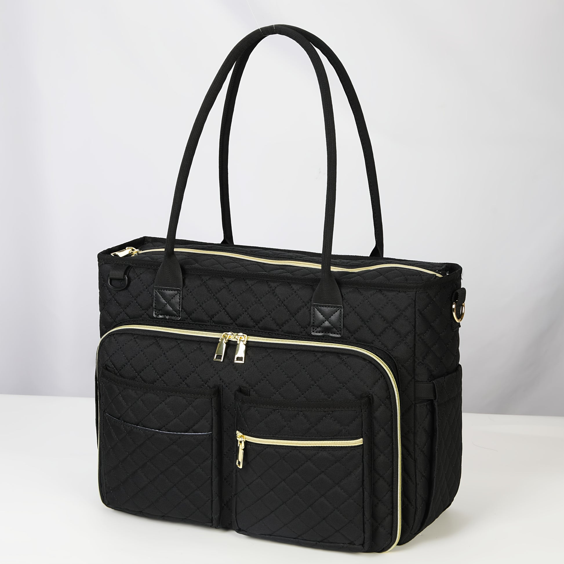 Sac d'enseignant Sac, Noir pour ordinateur portable Sacoche pour femmes et infirmières – vue principale