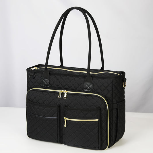 Sac d'enseignant Sac, Noir pour ordinateur portable Sacoche pour femmes et infirmières – vue principale