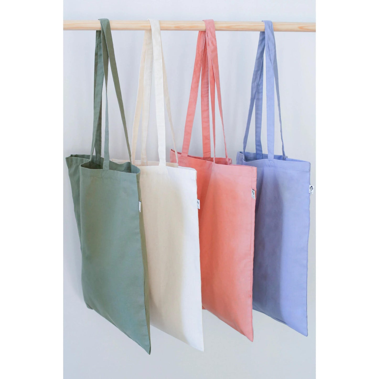 Sac de Courses en Coton, BLANC pour quotidien et maison – vue détaillée 13