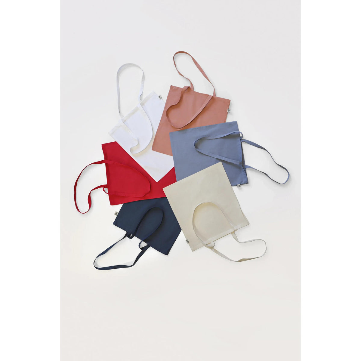 Sac de Courses en Coton, BLANC pour quotidien et maison – vue détaillée 21