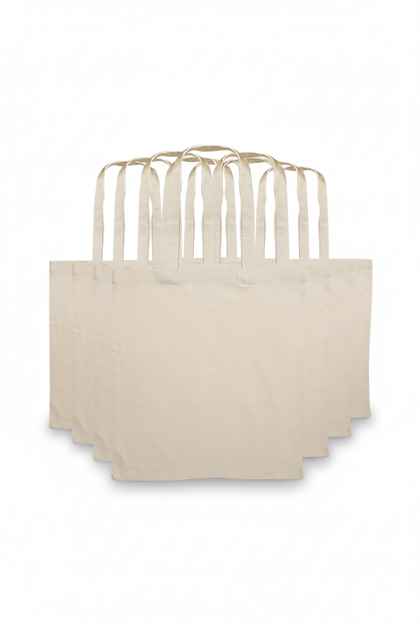 Sac de Courses en Coton, BLANC pour quotidien et maison – vue détaillée 52