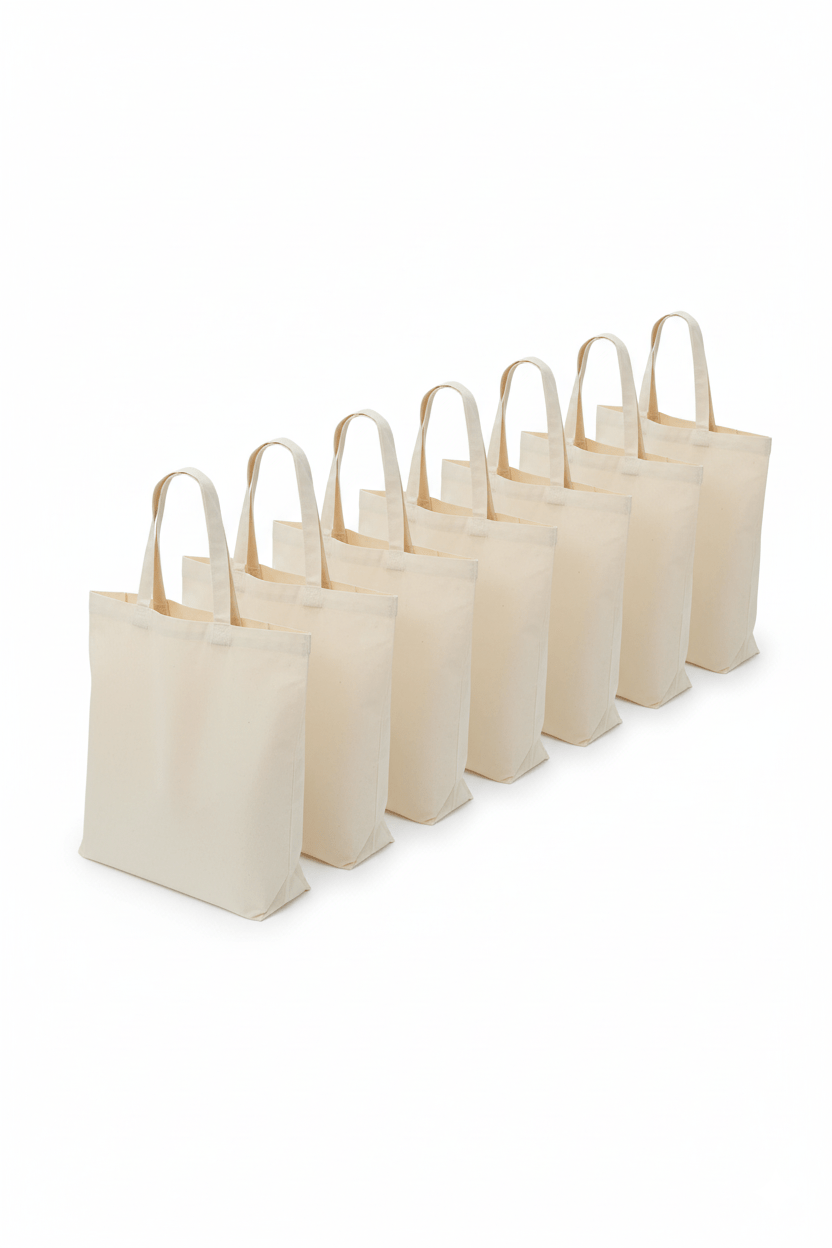 Sac de Courses en Coton, BLANC pour quotidien et maison – vue détaillée 53