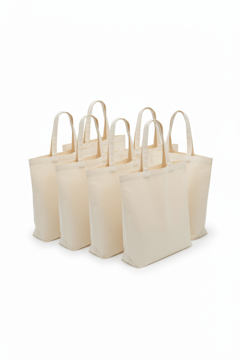 Sac de Courses en Coton, BLANC pour quotidien et maison – vue détaillée 55