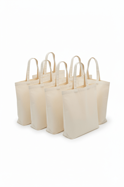 Sac de Courses en Coton, BLANC pour quotidien et maison – vue détaillée 55