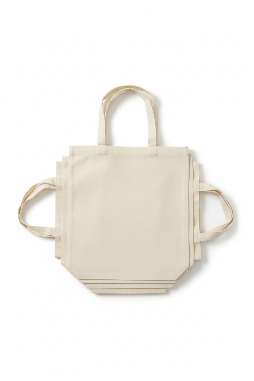 Sac de Courses en Coton, BLANC pour quotidien et maison – vue détaillée 59
