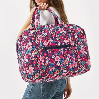 Sac de Sport et Voyage, Imprimé Léopard Rose pour camping et voyage – vue détaillée 10