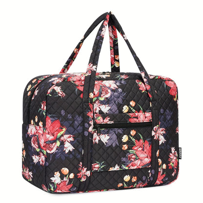 Sac de Sport et Voyage, Imprimé Léopard Rose pour camping et voyage – vue détaillée 16