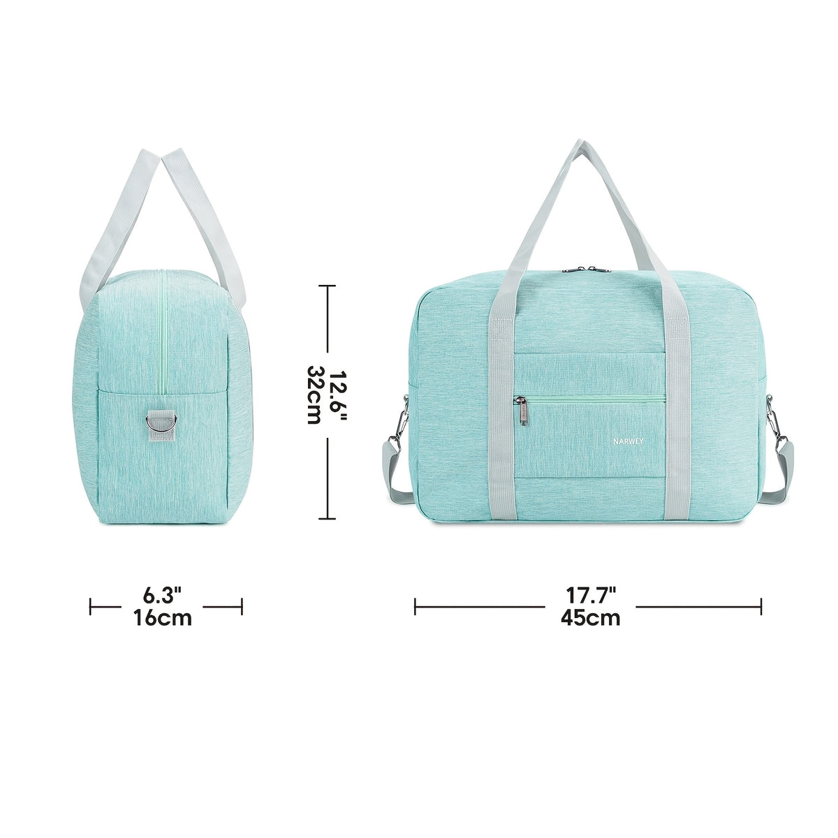 Sac de voyage léger sous-siège, Violet pour camping et voyage – vue détaillée 3