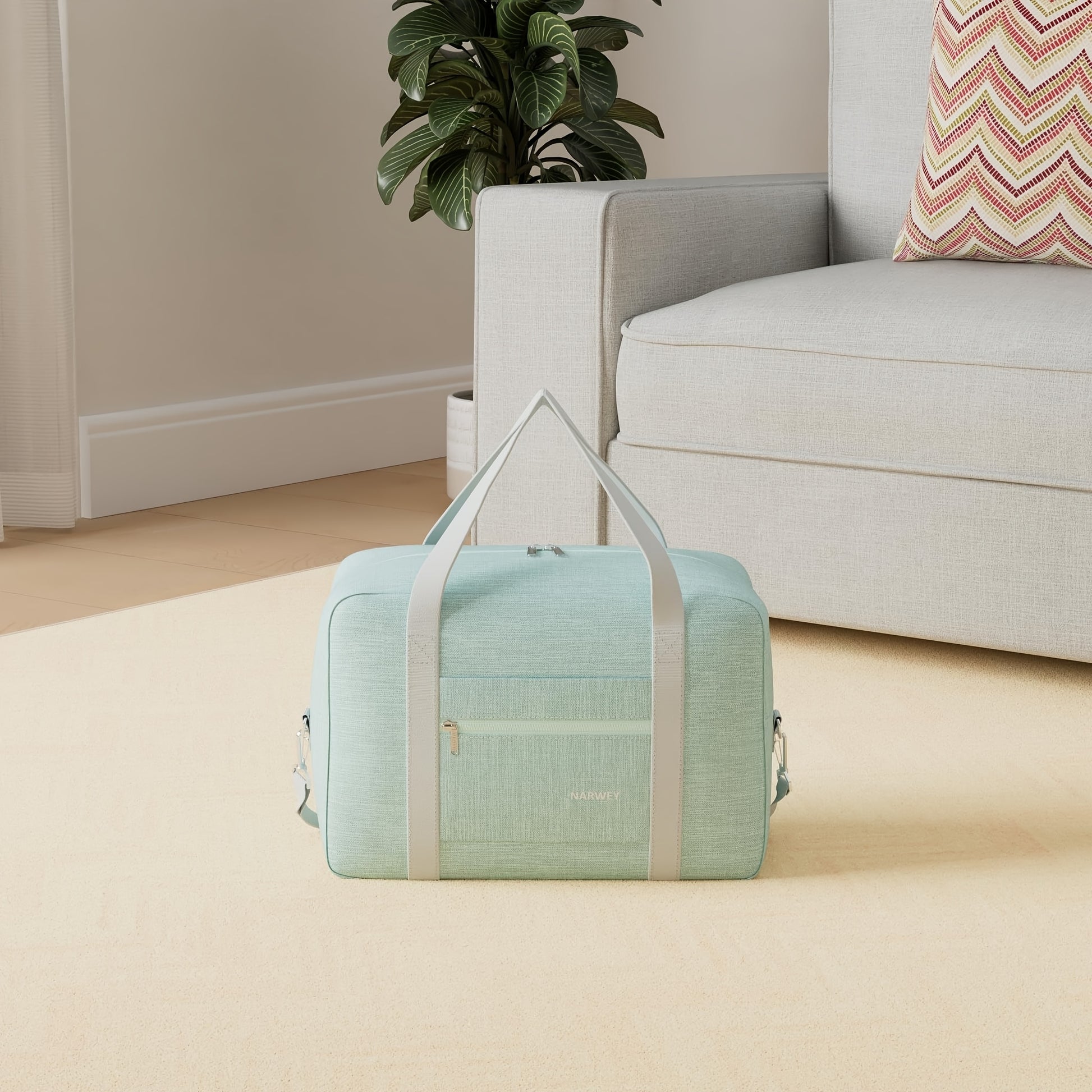 Sac de voyage léger sous-siège, Violet pour camping et voyage – vue détaillée 10