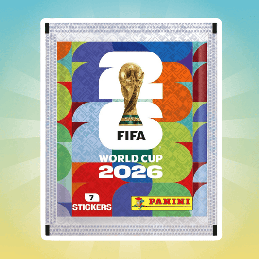 sachets d'autocollants Coupe du Monde, 7 autocollants par sachet pour véhicule et déplacements – vue principale