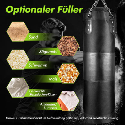 Sacs de frappe, 100 cm pour adultes et entraînement MMA – vue détaillée 13