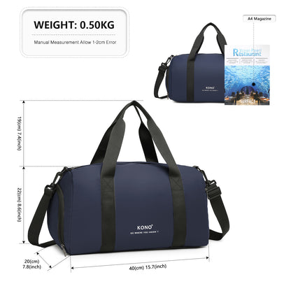 Sacs polochon, Gris pour camping et voyage – vue détaillée 15