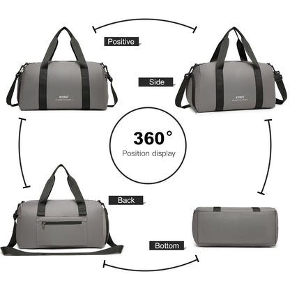 Sacs polochon, Gris pour camping et voyage – vue détaillée 25
