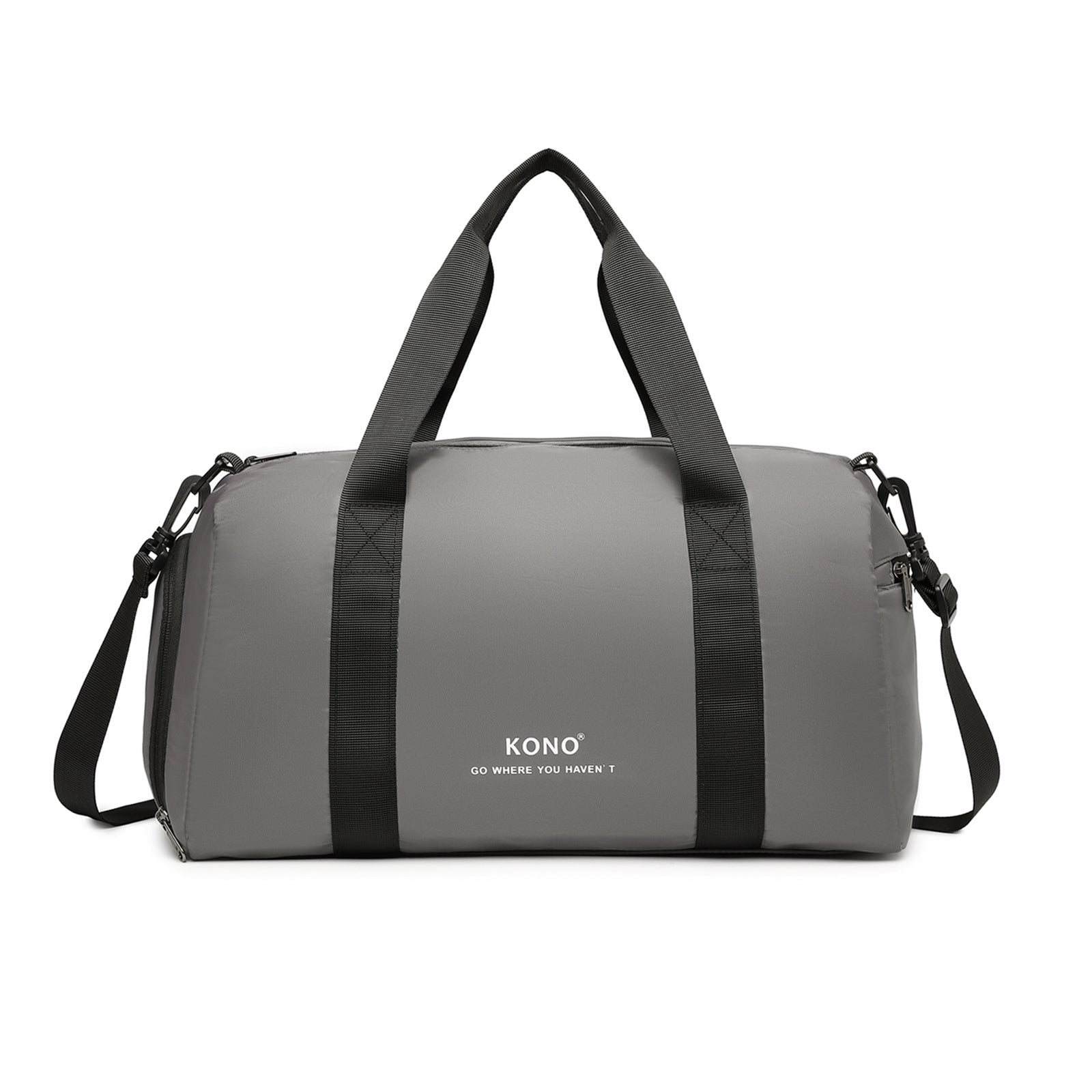Sacs polochon, Gris pour camping et voyage – vue détaillée 26