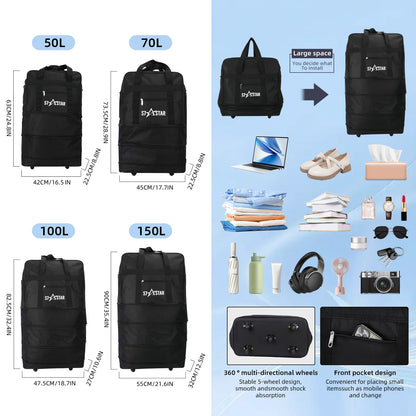Sacs polochon, pliable pour camping et voyage – vue détaillée 8