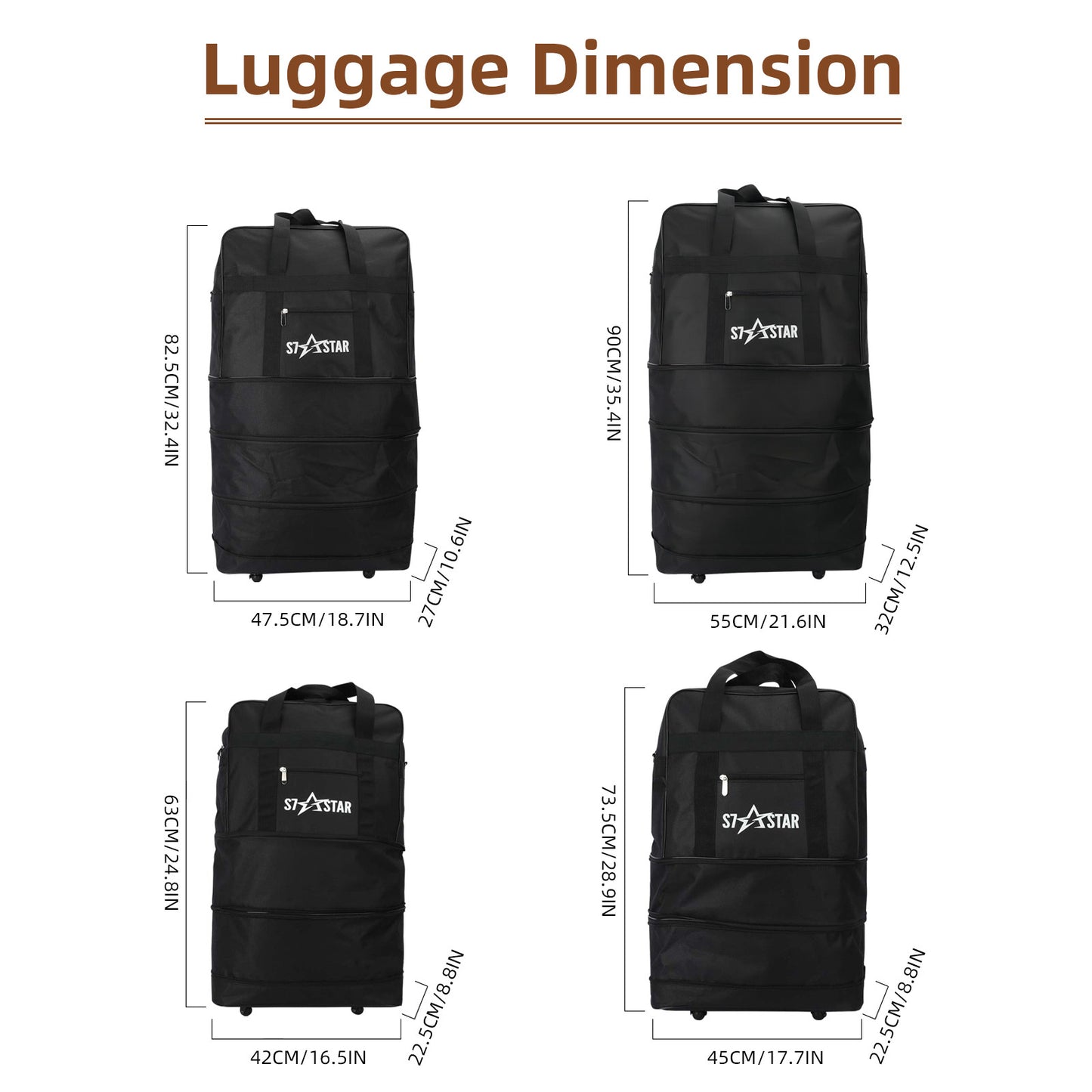 Sacs polochon, pliable pour camping et voyage – vue détaillée 13